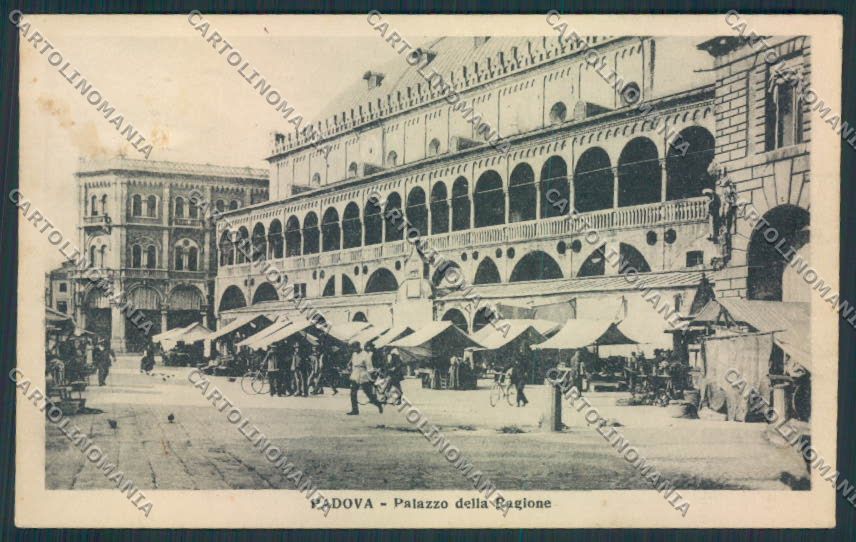 Padova Città Mercato cartolina MV4675 – fronte