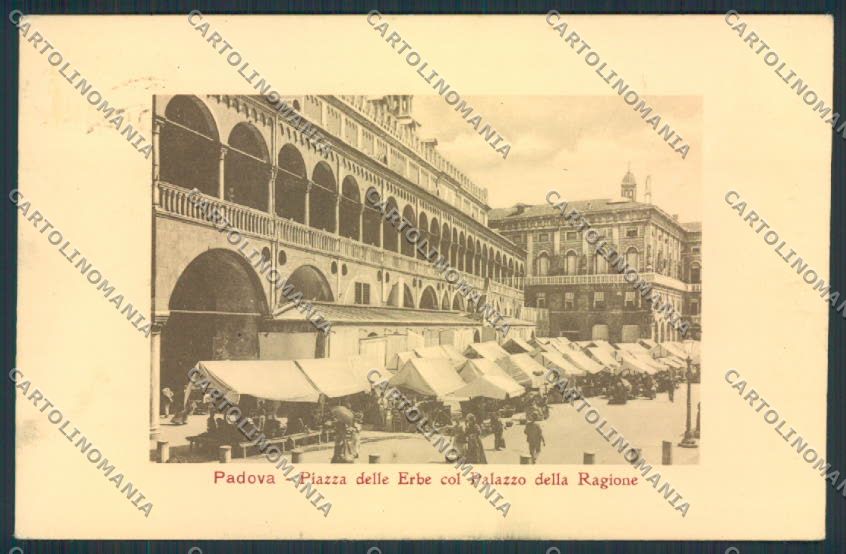 Padova Città Mercato cartolina MV4679 – fronte