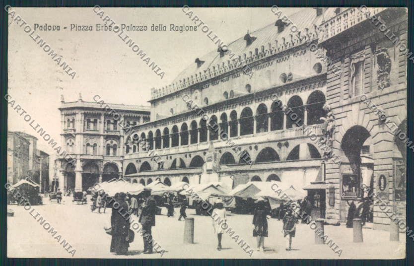 Padova Città Mercato cartolina MV4681 – fronte