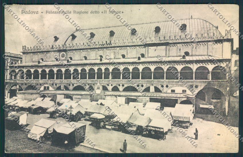 Padova Città Mercato cartolina MV4682 – fronte