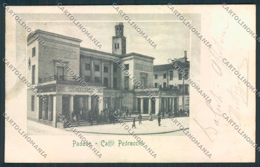 Padova Città Caffè cartolina MV4688 – fronte