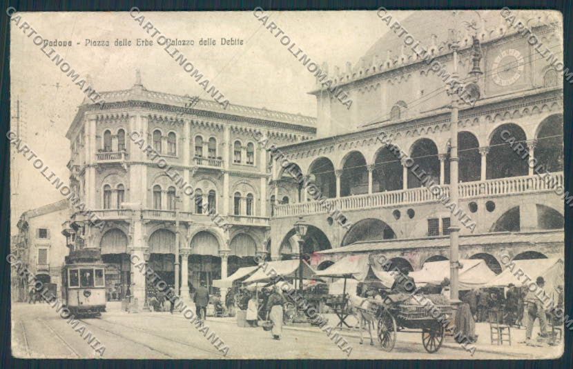 Padova Città PIEGHINE STRAPPO cartolina MV4714 – fronte