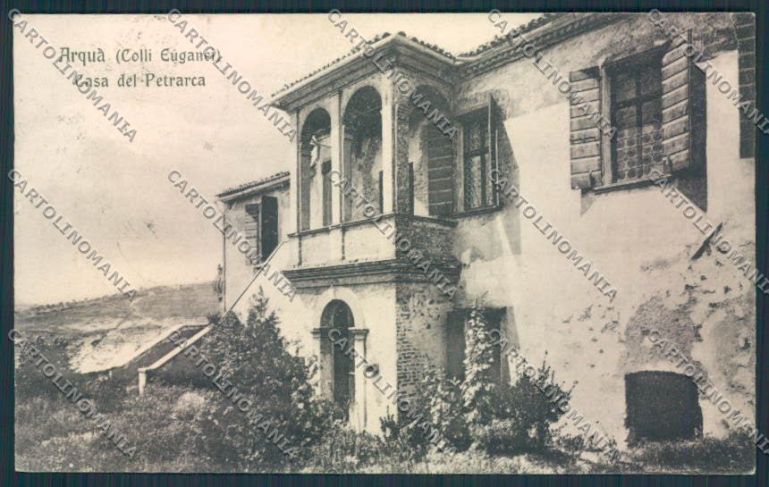 Padova Arquà cartolina MV4743 – fronte