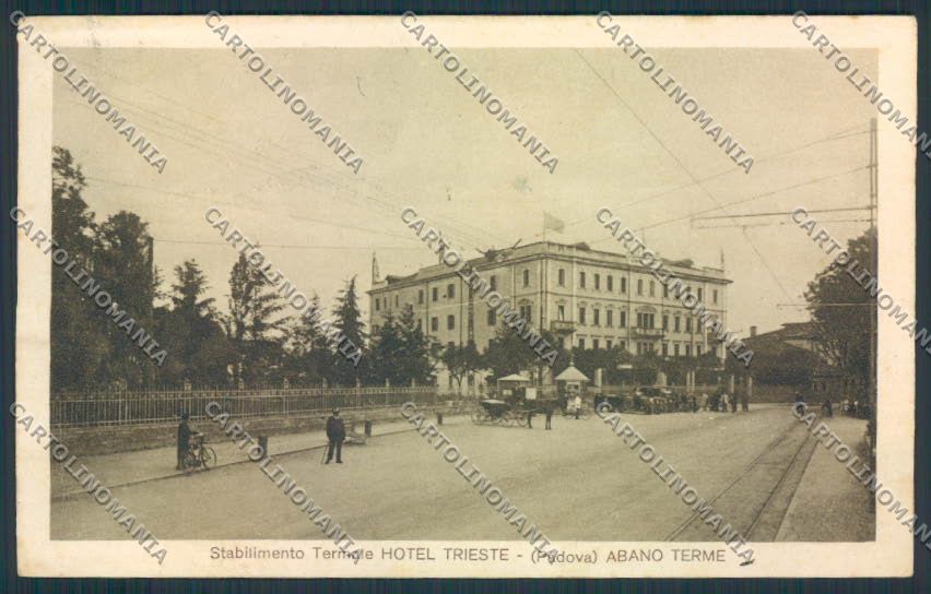 Padova Abano Terme cartolina MV4745 – fronte