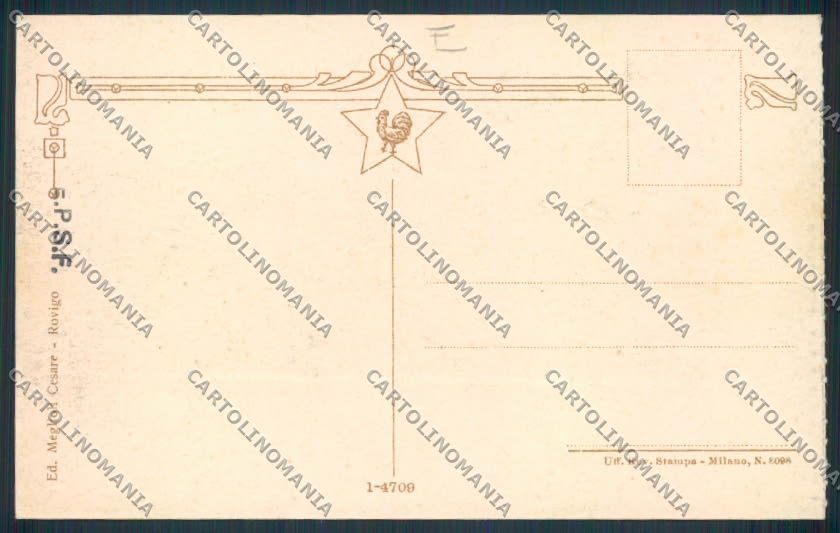 Rovigo Città cartolina MV4792 – retro