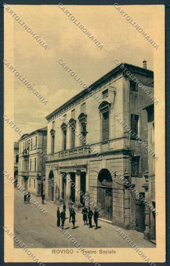 Rovigo Città cartolina MV4811 – fronte