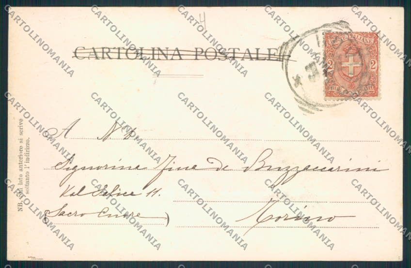 Rovigo Città cartolina MV4813 – retro