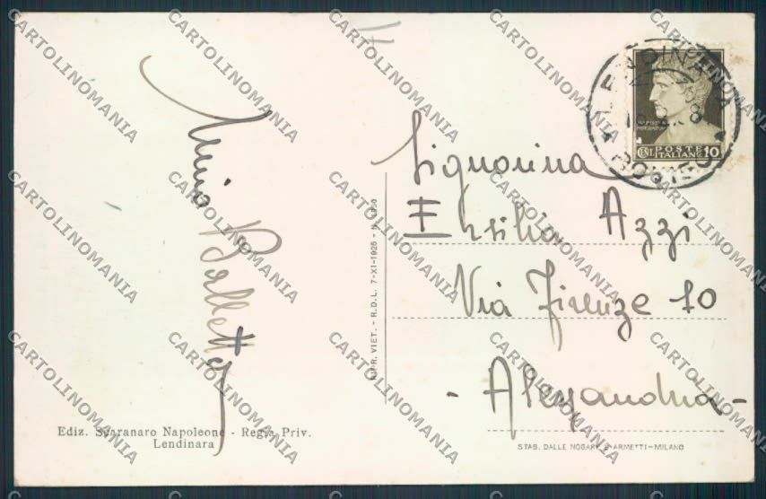 Rovigo Lendinara cartolina MV4841 – retro
