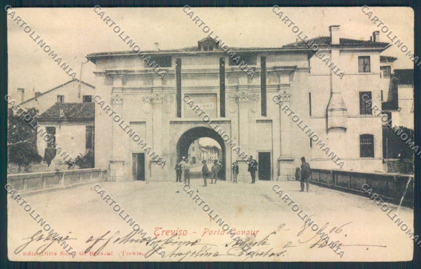 Treviso Città PIEGHE cartolina MV4902 – fronte