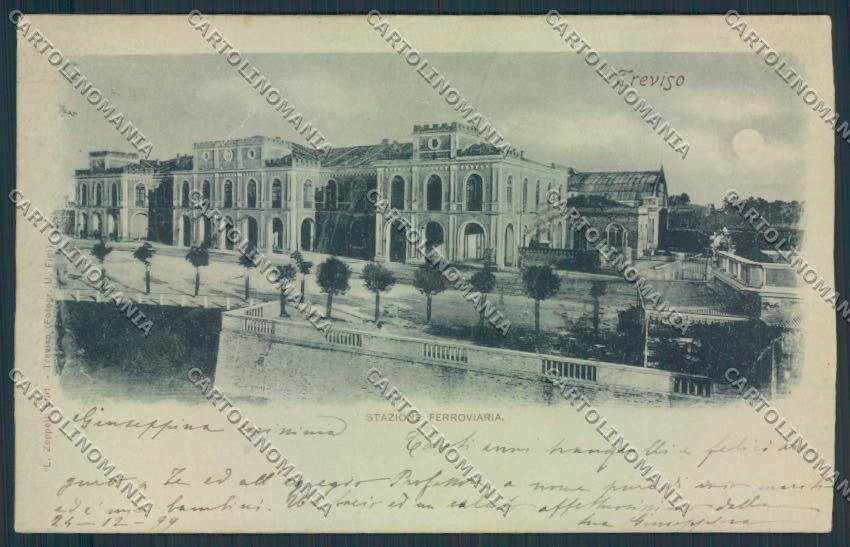 Treviso Città Stazione cartolina MV4903 – fronte