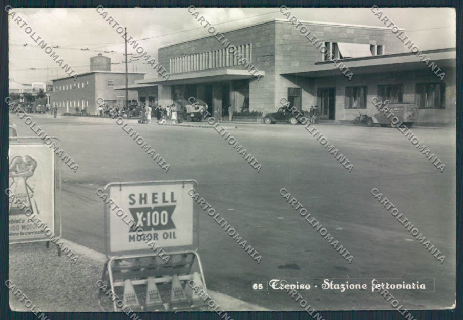 Treviso Città Stazione Foto FG cartolina MV4921 – fronte