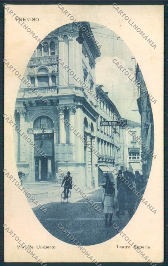 Treviso Città PIEGA SCOLLATA cartolina MV4923 – fronte