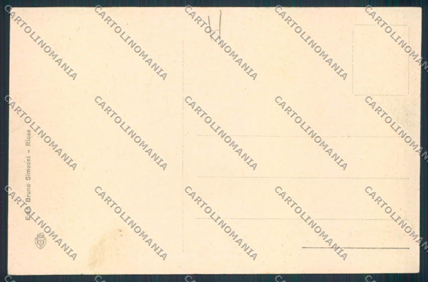 Treviso Riese Veneto cartolina MV4970 – retro