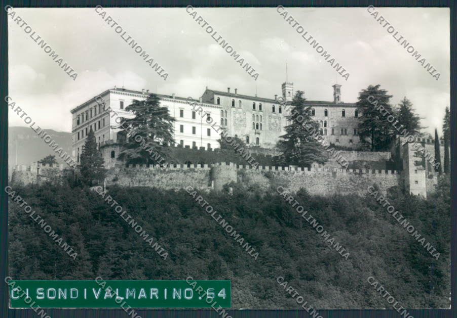 Treviso Cison di Valmarino ADESIVO Foto FG cartolina MV4991 – fronte