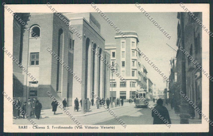 Bari Città Tram cartolina MV5062 – fronte