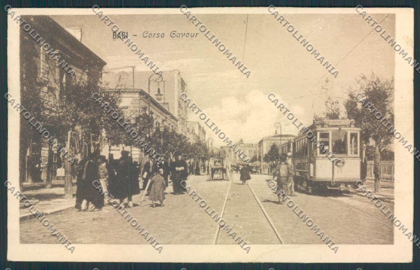 Bari Città Tram cartolina MV5080 – fronte