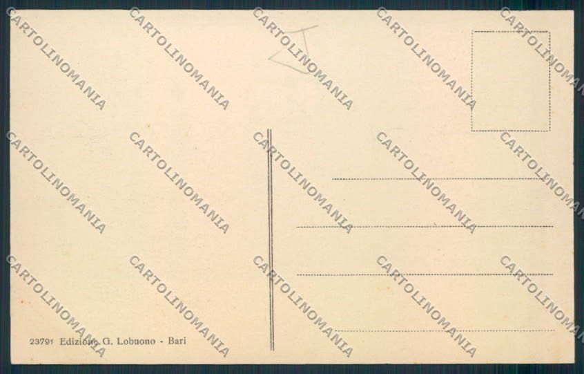 Bari Città cartolina MV5081 – retro