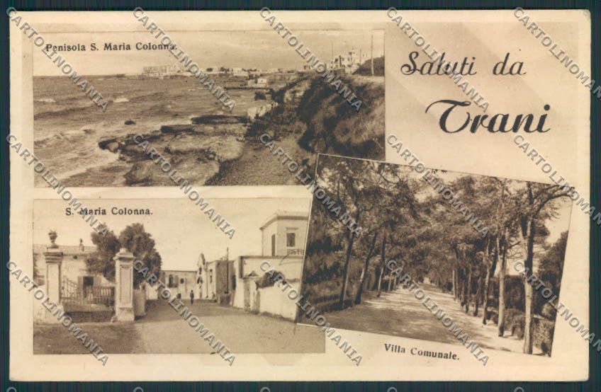 Bari Trani Saluti da cartolina MV5113 – fronte