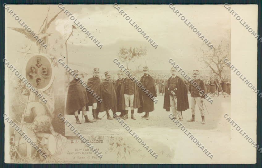 Bari Ruvo di Puglia Fanteria Foto cartolina MV5120 – fronte