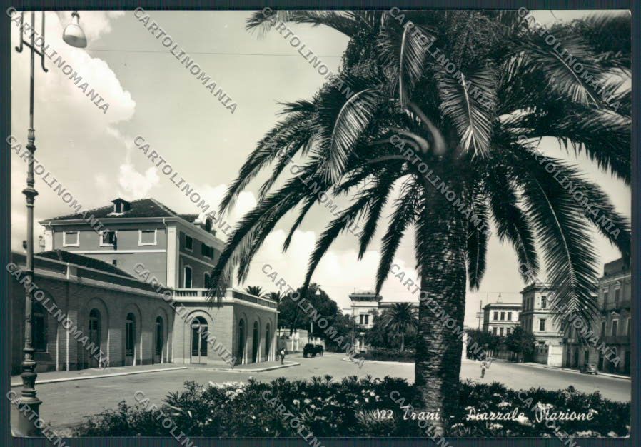 Bari Trani Stazione Foto FG cartolina MV5136 – fronte