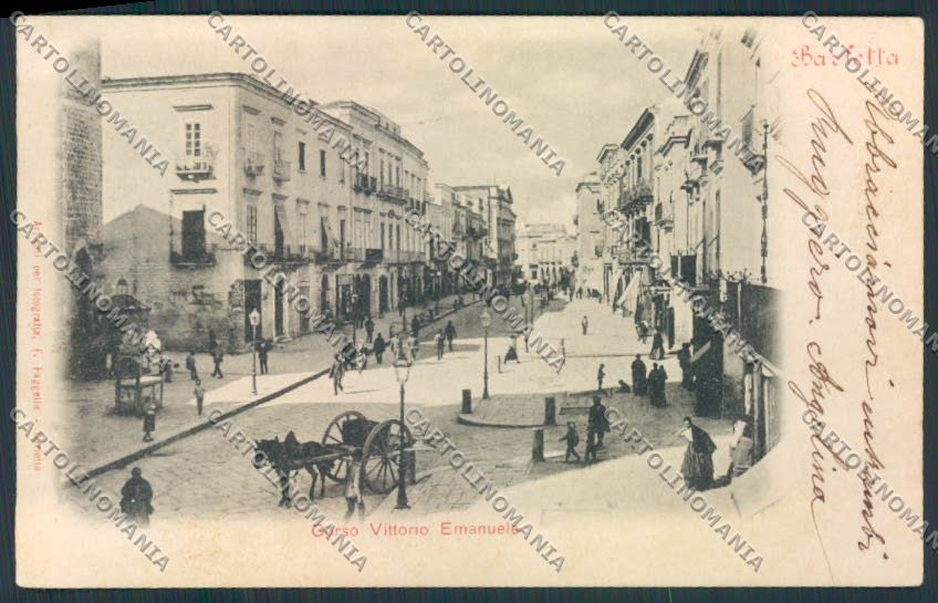Bari Barletta cartolina MV5167 – fronte