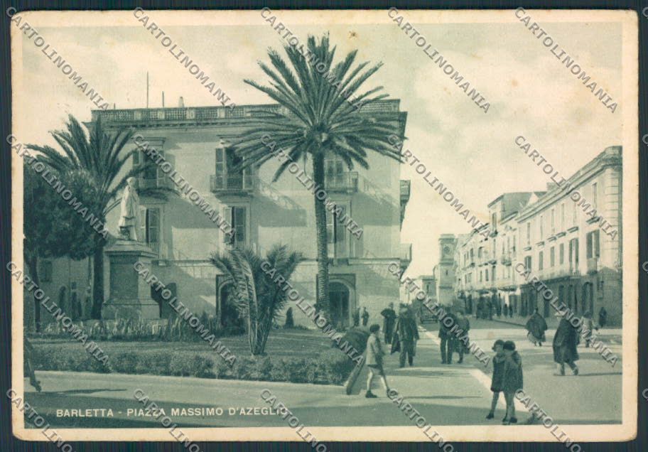 Bari Barletta FORO PIEGHE FG cartolina MV5172 – fronte