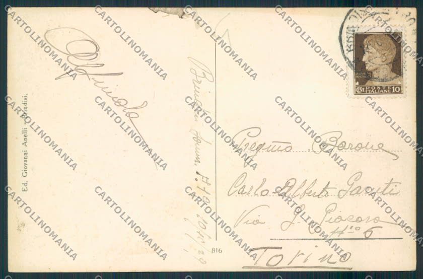Brindisi Città cartolina MV5185 – retro