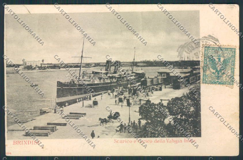 Brindisi Città STRAPPINO cartolina MV5190 – fronte