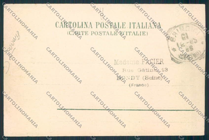 Brindisi Città STRAPPINO cartolina MV5190 – retro