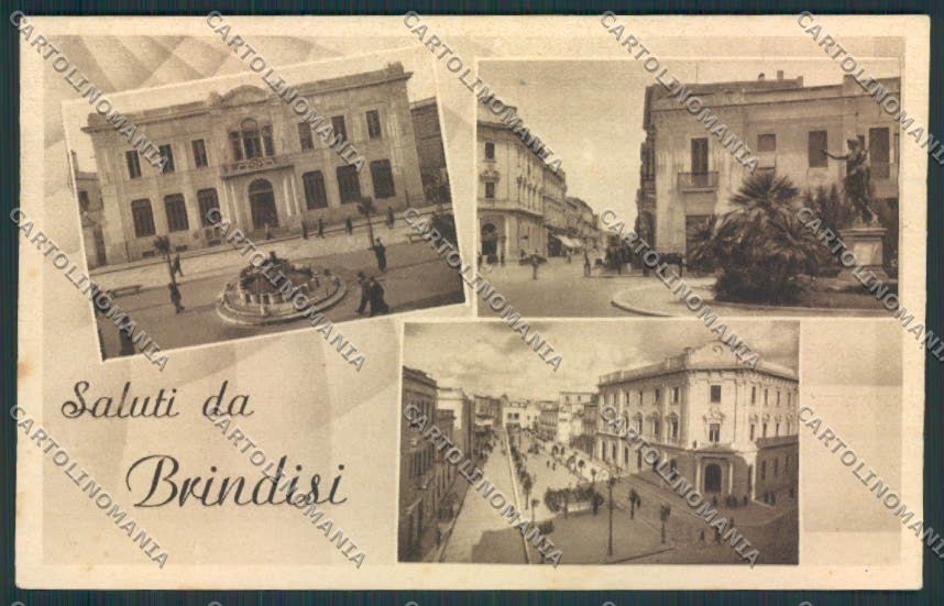 Brindisi Città Saluti da cartolina MV5200 – fronte