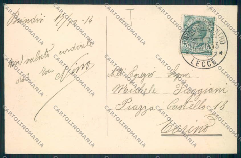 Brindisi Città cartolina MV5213 – retro
