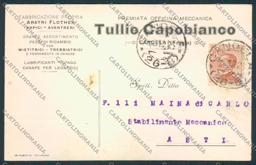 Foggia Città Commerciale cartolina MV5238 – fronte