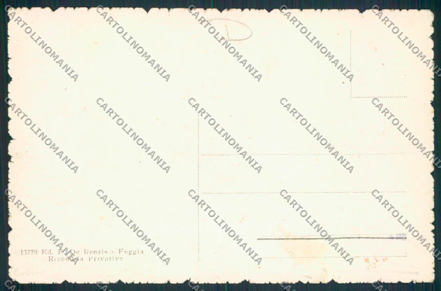 Foggia Città cartolina MV5242 – retro