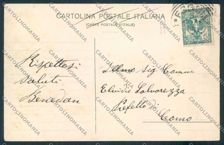 Foggia Città cartolina MV5262 – retro
