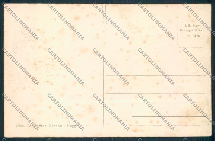 Foggia Città cartolina MV5269 – retro
