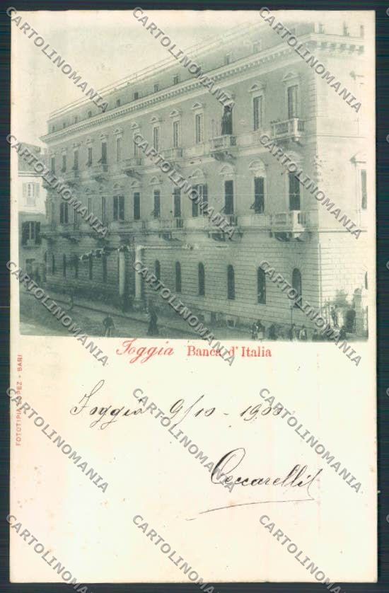Foggia Città Banca Lopez cartolina MV5279 – fronte