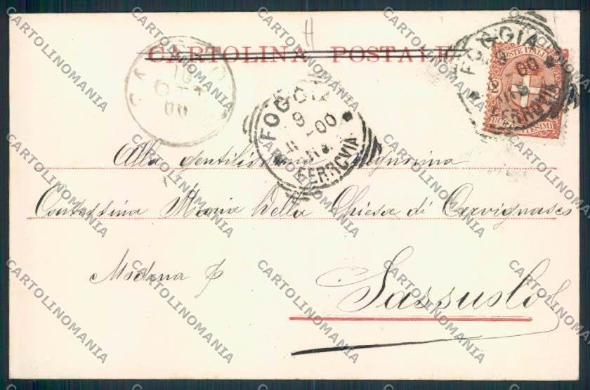 Foggia Città Banca Lopez cartolina MV5279 – retro