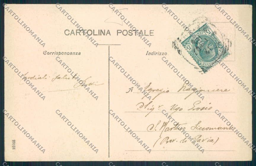 Foggia Città Saluti da cartolina MV5296 – retro