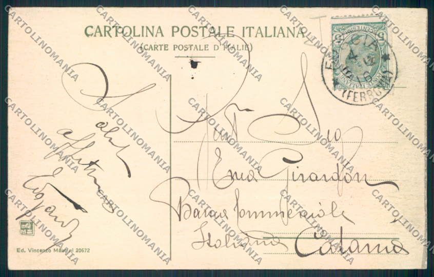 Foggia Città cartolina MV5299 – retro