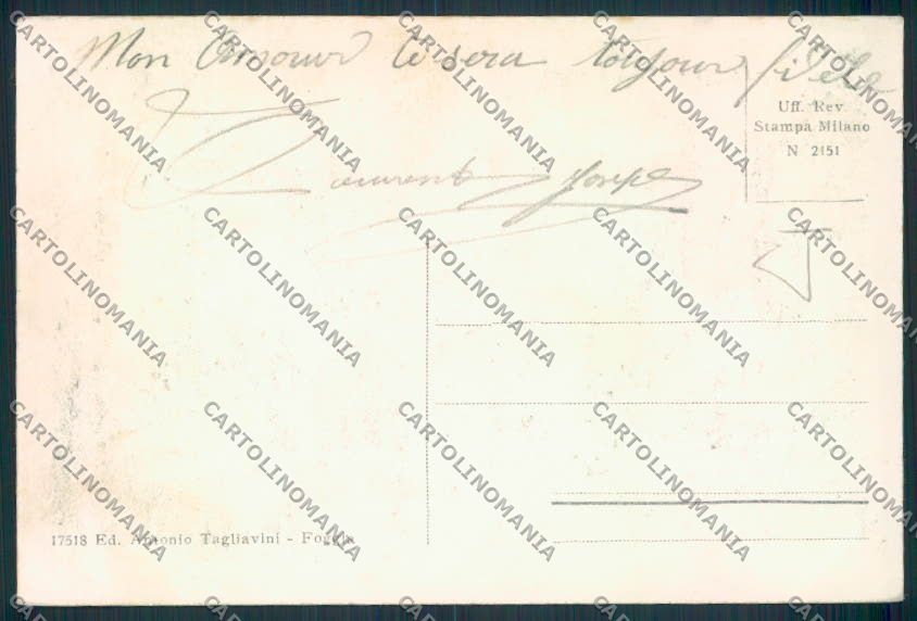 Foggia Città cartolina MV5303 – retro