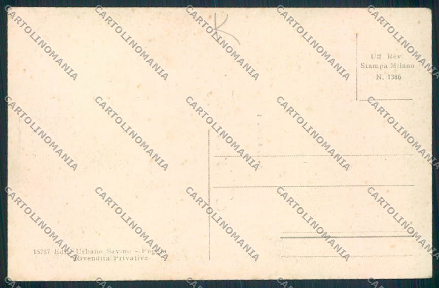 Foggia Città cartolina MV5317 – retro