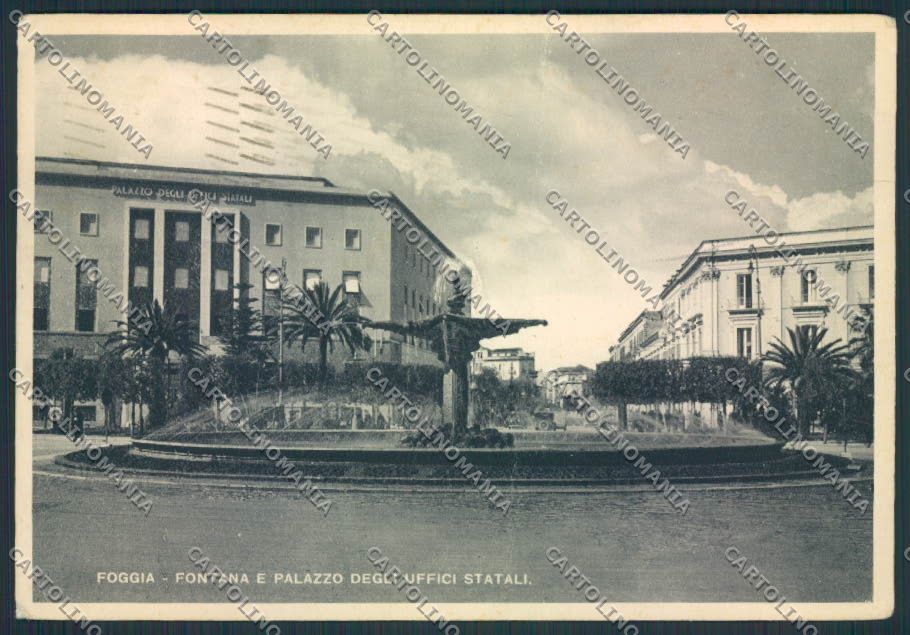 Foggia Città PIEGHINE FG cartolina MV5324 – fronte