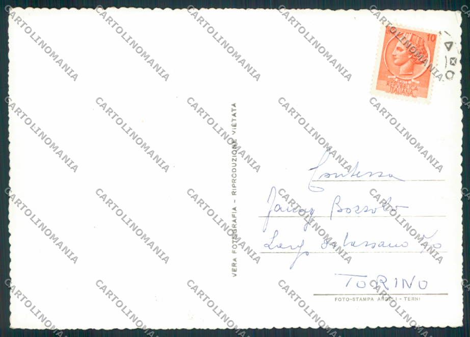 Foggia Città Foto FG cartolina MV5327 – retro
