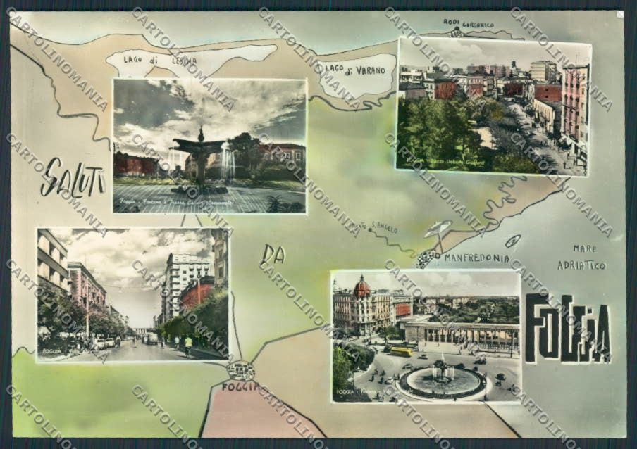 Foggia Città Foto FG cartolina MV5328 – fronte