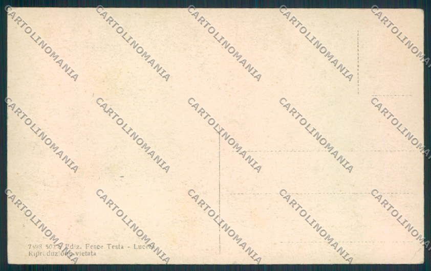 Foggia Lucera PIEGHINA cartolina MV5334 – retro