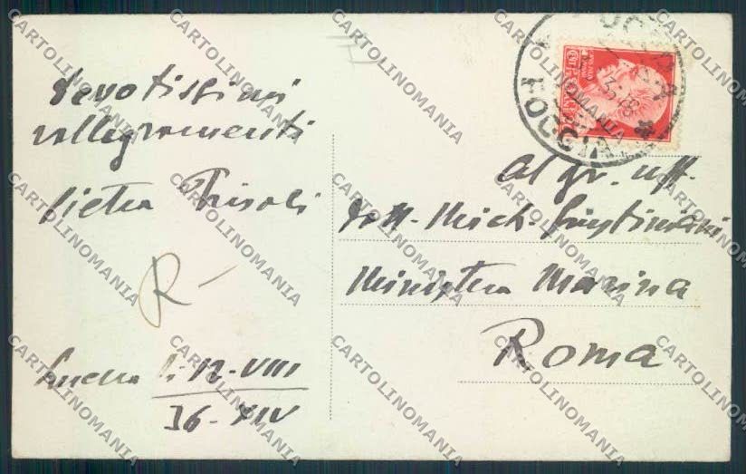 Foggia Lucera cartolina MV5335 – retro