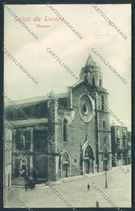 Foggia Lucera Saluti da cartolina MV5338 – fronte