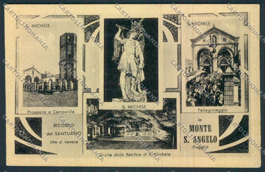 Foggia Monte Sant'Angelo STRAPPO cartolina MV5344 – fronte