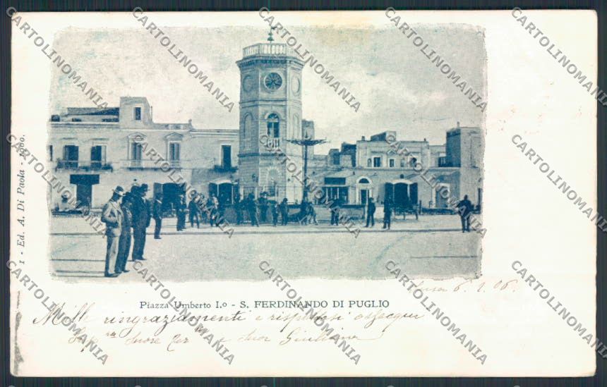Foggia San Ferdinando di Puglia cartolina MV5358 – fronte