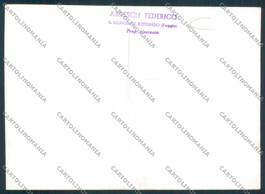 Foggia San Giovanni Rotondo Padre Pio Foto FG cartolina MV5367 – retro